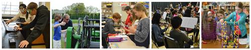 students engaged in Mini-grants