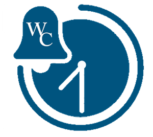 WCASD Logo on a Clock 