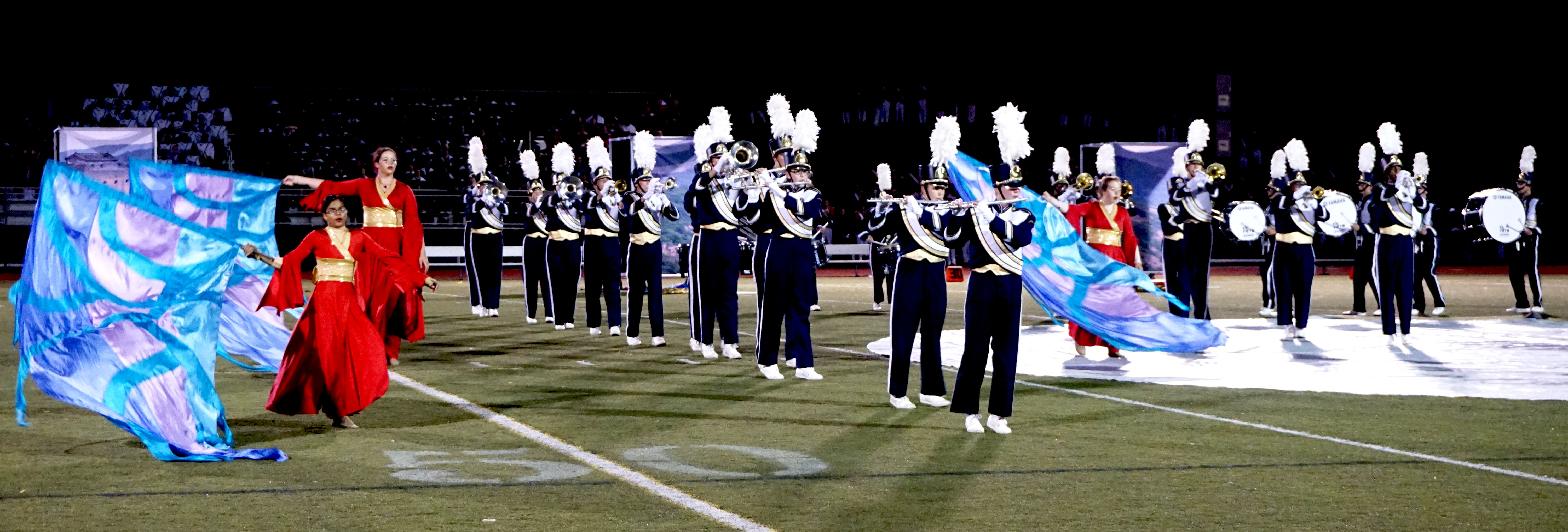Rustin High School Marching Band Competition