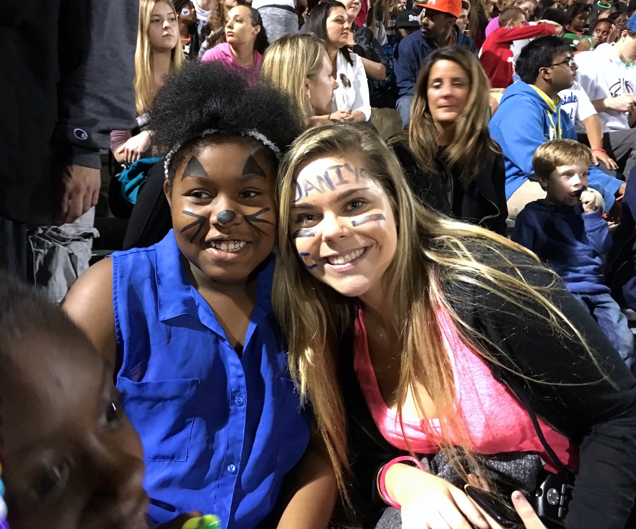 Warrior Guides and Chester Braves at Henderson High School football game