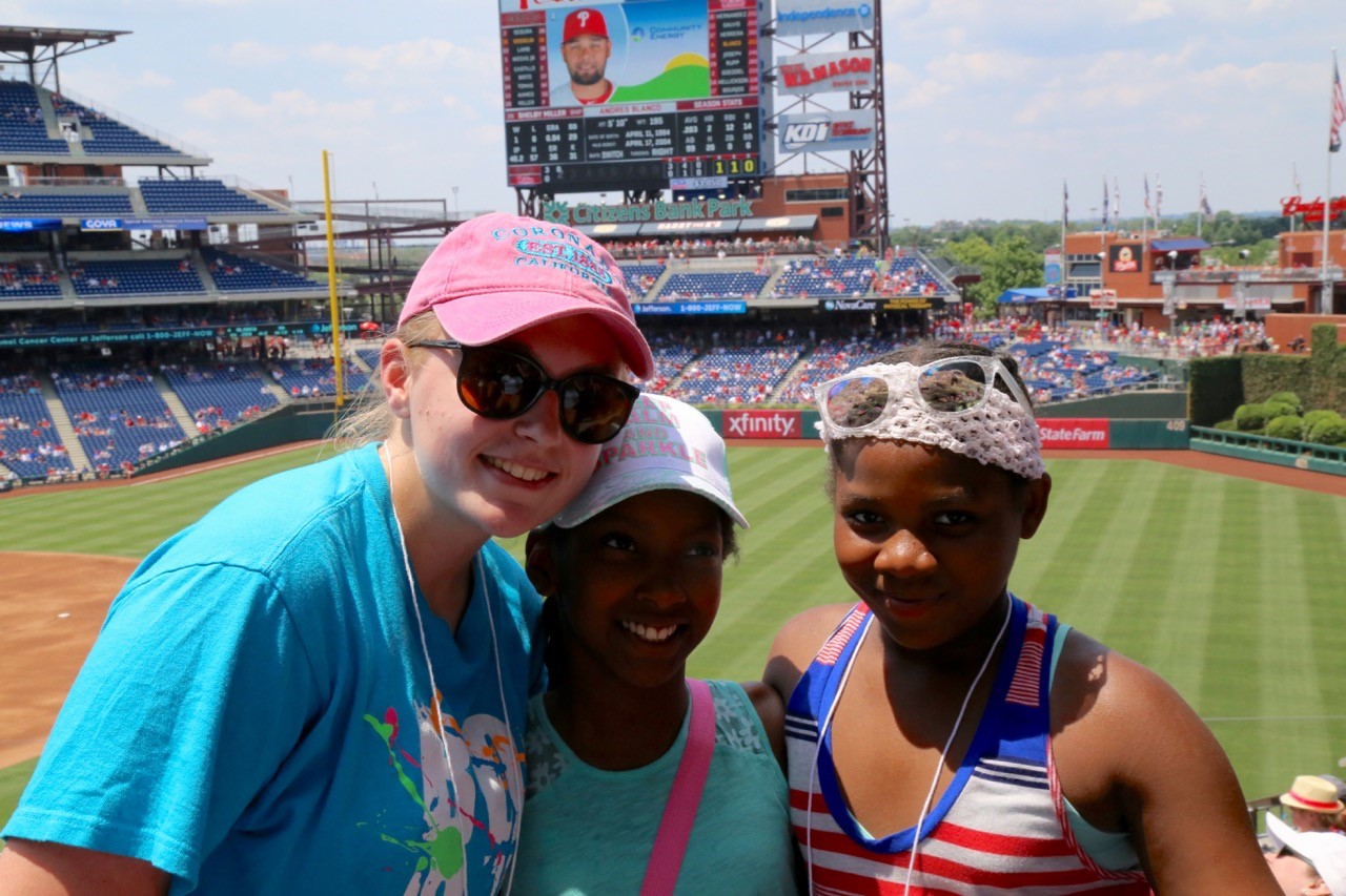 Warrior Guides and Chester Braves at the Phillies game